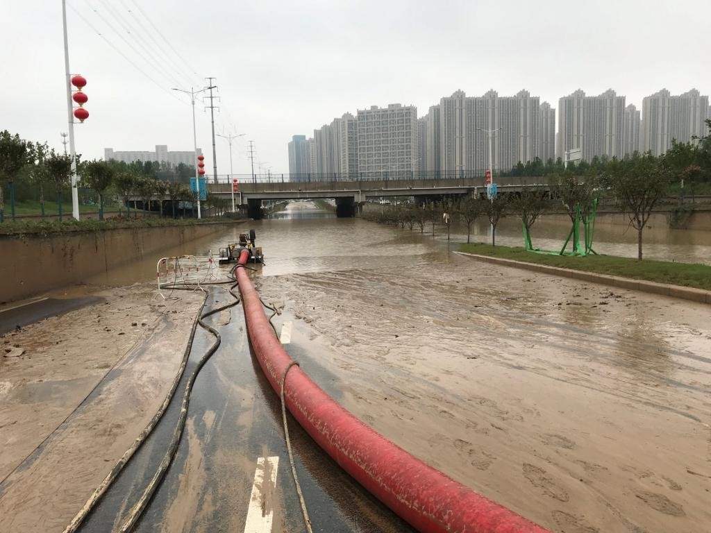 陕西省支援郑州防汛救灾