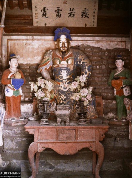 老照片：1912年北京东岳庙，现北京北京民俗博物馆