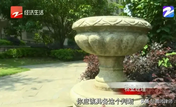 女子抱花盆健身被砸成8级伤残，向物业索赔33万