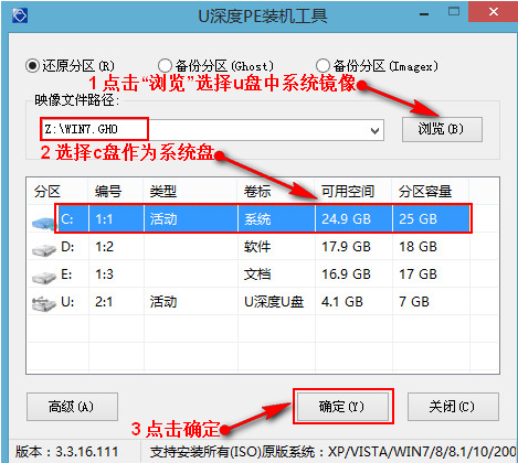 u盤安裝win7系統教程（ghost版）