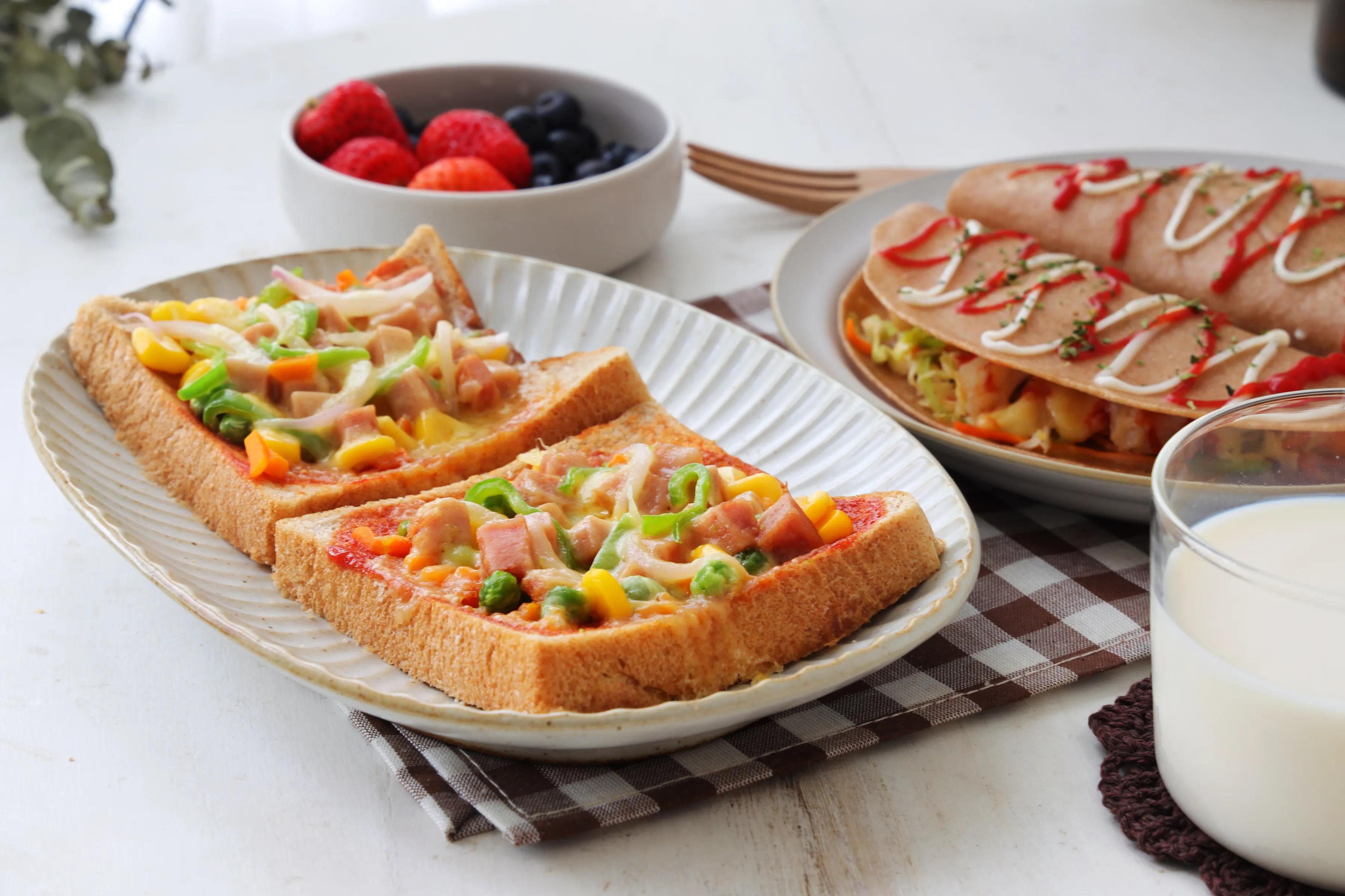 10分鐘就能做好的快手早餐，不用烤箱，不用平底鍋，微波爐就能做