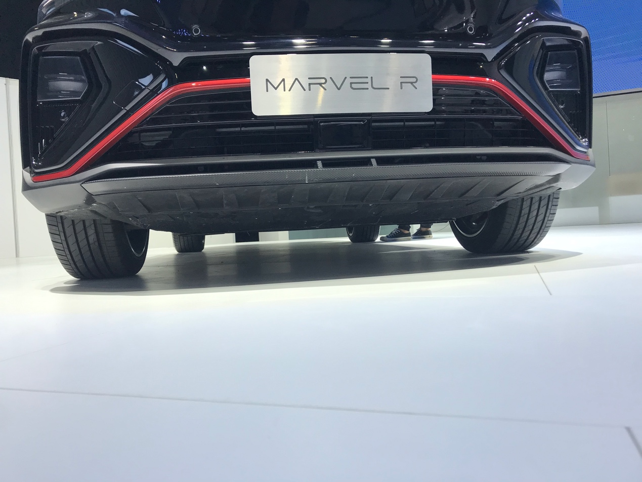 广州车展大探馆，MARVEL R领衔R汽车展台