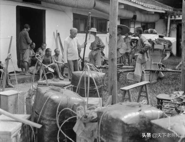 1917年重庆铜梁县老照片31幅 百年前铜梁城乡及人文风貌