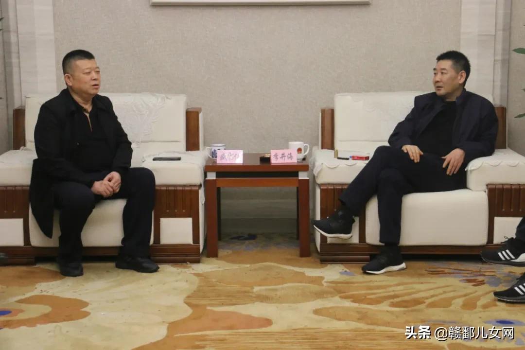 江西省安徽商会会长李井海会见新疆建设兵团安徽商会会长盛宝仁—行