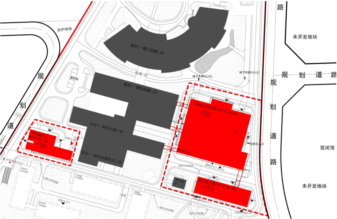 昆明南市区最大医院要新建三栋楼，床位总数将破千