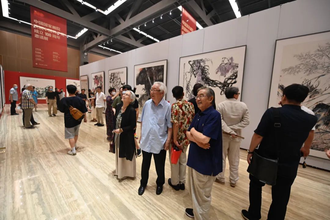 国家画院庆祝建党百年邀请展丨百年风华——花鸟画名家作品展开幕