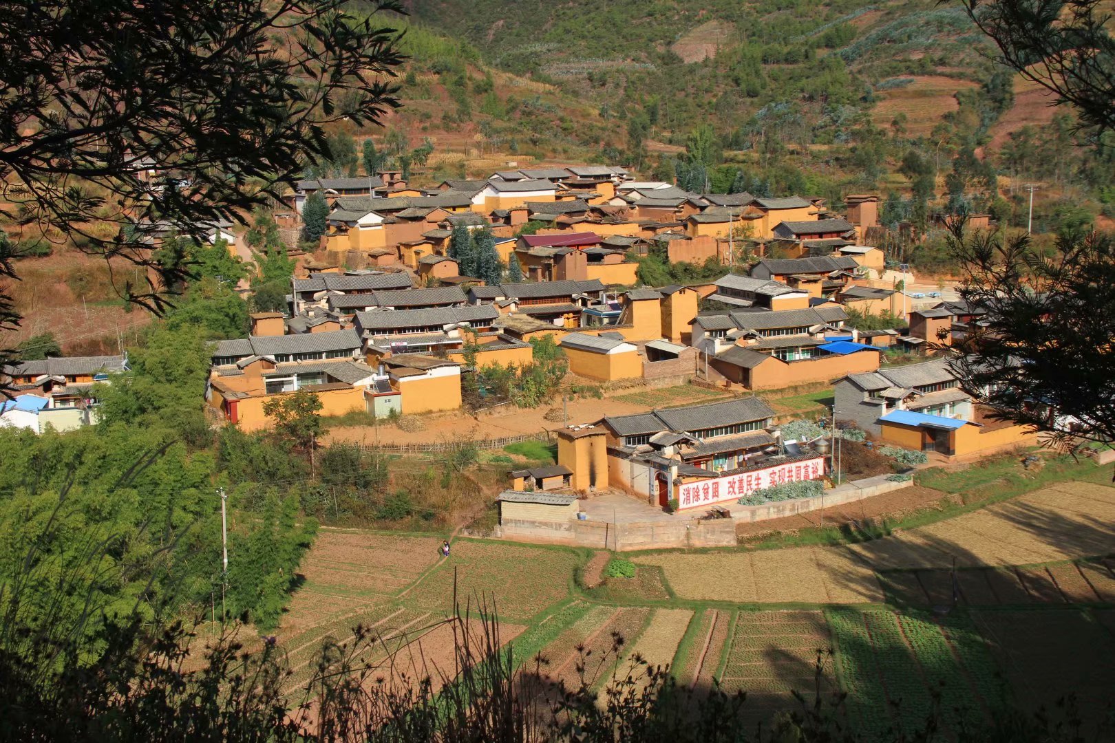 多图!祥云县马蹄形的国家级传统村落金旦邀您来玩耍