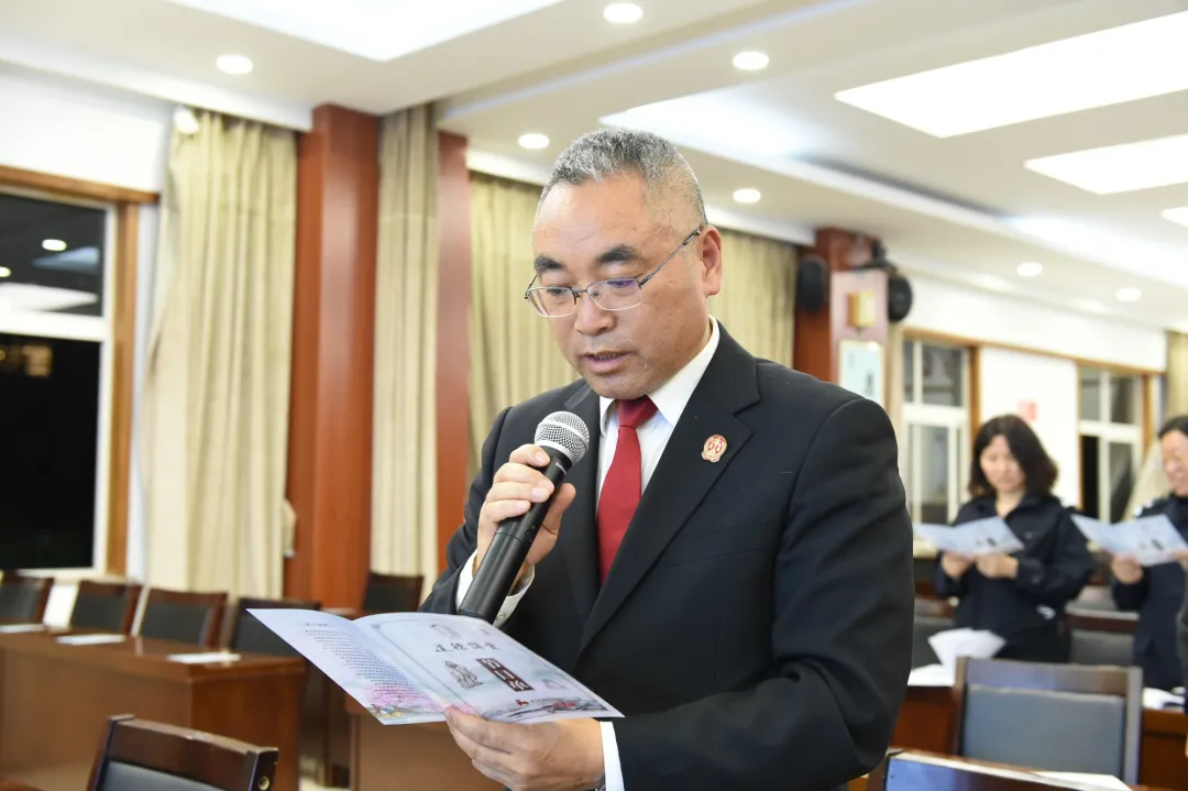 「教育整顿」麒麟区检察院:道德讲堂学模范 法治精神永流传