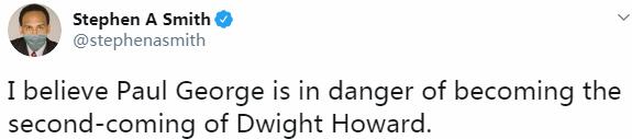 PG真的要走上魔獸的軌跡？名嘴史密斯：喬治正處在變成下一個Howard的危險之中！-黑特籃球-NBA新聞影音圖片分享社區