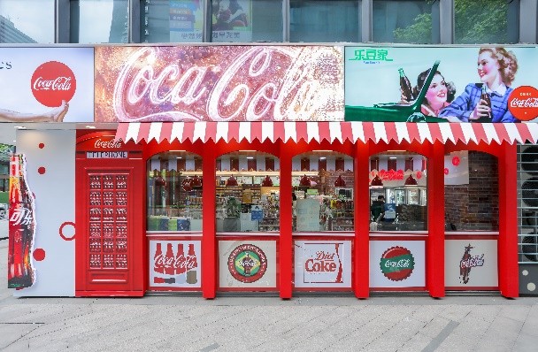 乐豆家&可口可乐复古主题店盛大启幕 再造南昌网红打卡新地标