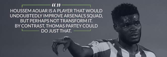 阿森纳中场升级面临引援二选一难题，数据解析谁才是枪手真命天子