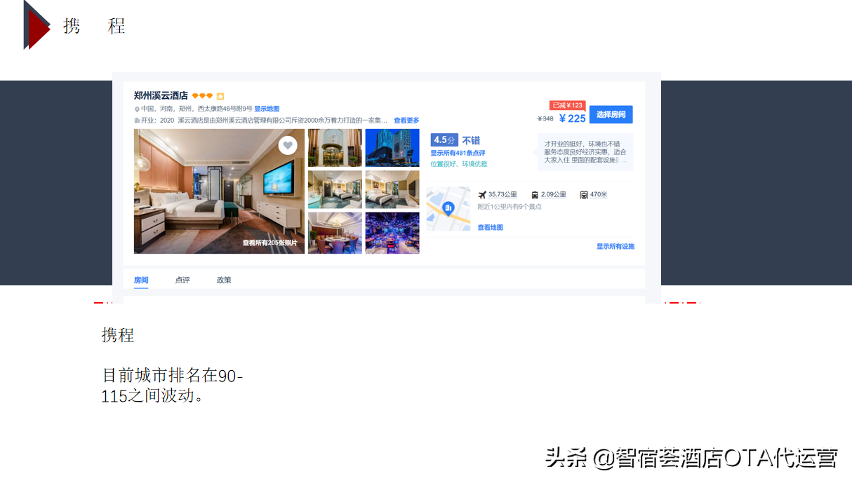 酒店OTA代运营案例：舒适型酒店是如何运营的？