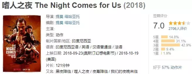全程暴打的限制级,看完怀疑自己从没看过动作片