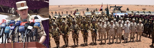 埃及和苏丹举行的“尼罗河卫士”联合军事演习结束