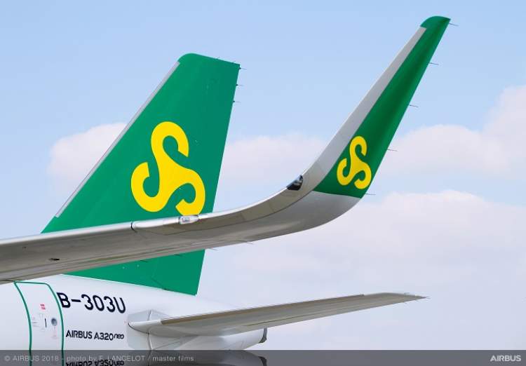 你了解空客飞机A320NEO吗？它安装大中型鲨鳍小翼，还可减少近50%噪音印痕！