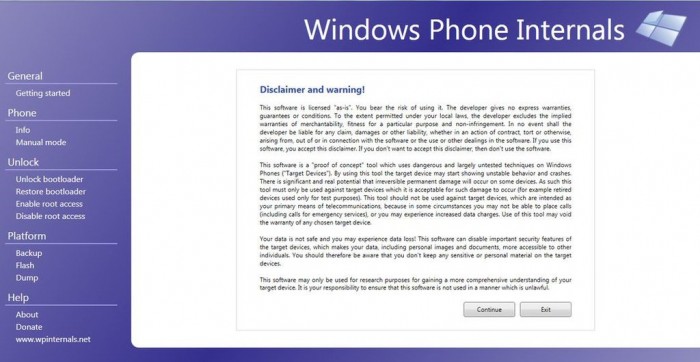 「图」Windows 10 Mobile的BootLoader解锁工具已经开源系统