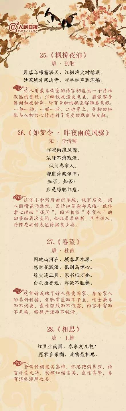 中国历史上高水平的40首诗词-第6张图片-诗句网