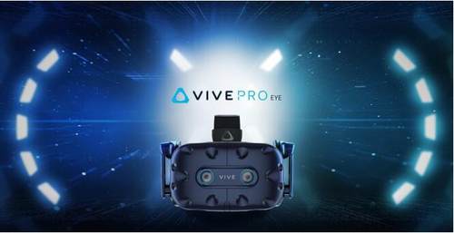 HTC公布内嵌眼球追踪摸组的新一代头显 Vive Pro Eye