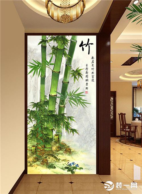 玄关装修设计挂什么画风水好？玄关装修画风水禁忌