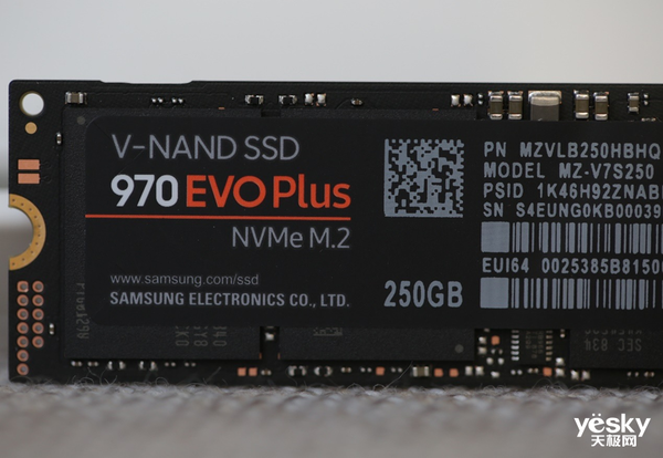 高性能大容量 三星970 EVO Plus SSD第一手評測