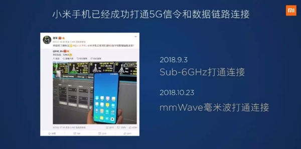 初次！红米手机运用中国联通5G现网完成8K视頻在线观看