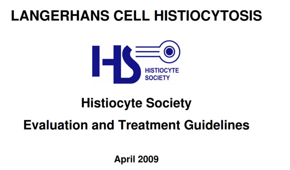 指南编译| HS郎格罕细胞组织细胞增生症评估与治疗指南 -邝苏慧 葛明 | 北儿神外周刊第22期