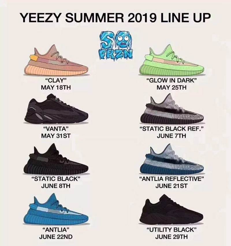 Yeezy 350 V2 最全上脚合集！今夏穿哪双？看完再决定！