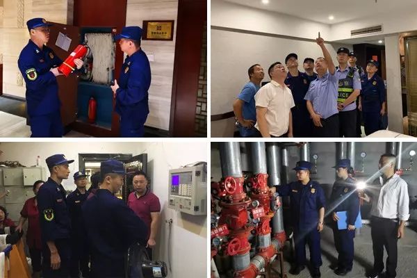 上饶消防组织开展集中夜查行动!护航国庆消防安保
