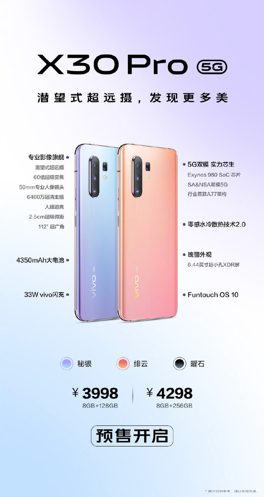 vivo X30 Pro配备分析 不仅是60倍非常调焦那么简易