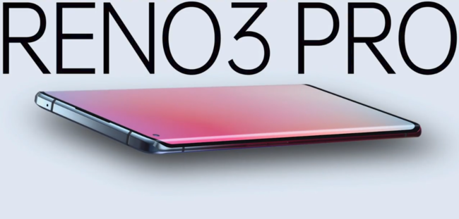 OPPO Reno3 Pro宣布出场 与众不同设计方案 全“屏”轻巧