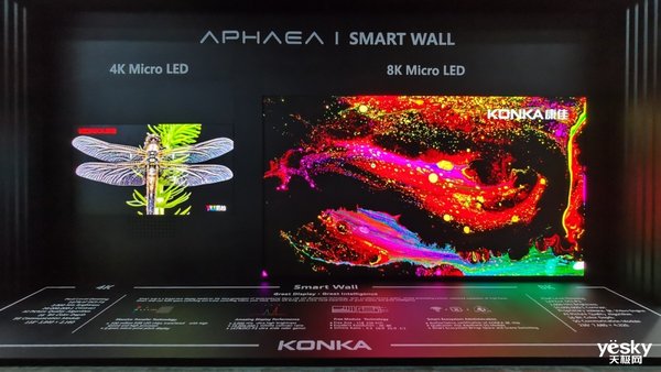 AWE2020话题：康佳独立Micro LED电视机、8K电视机、聪慧双屏幕电视机