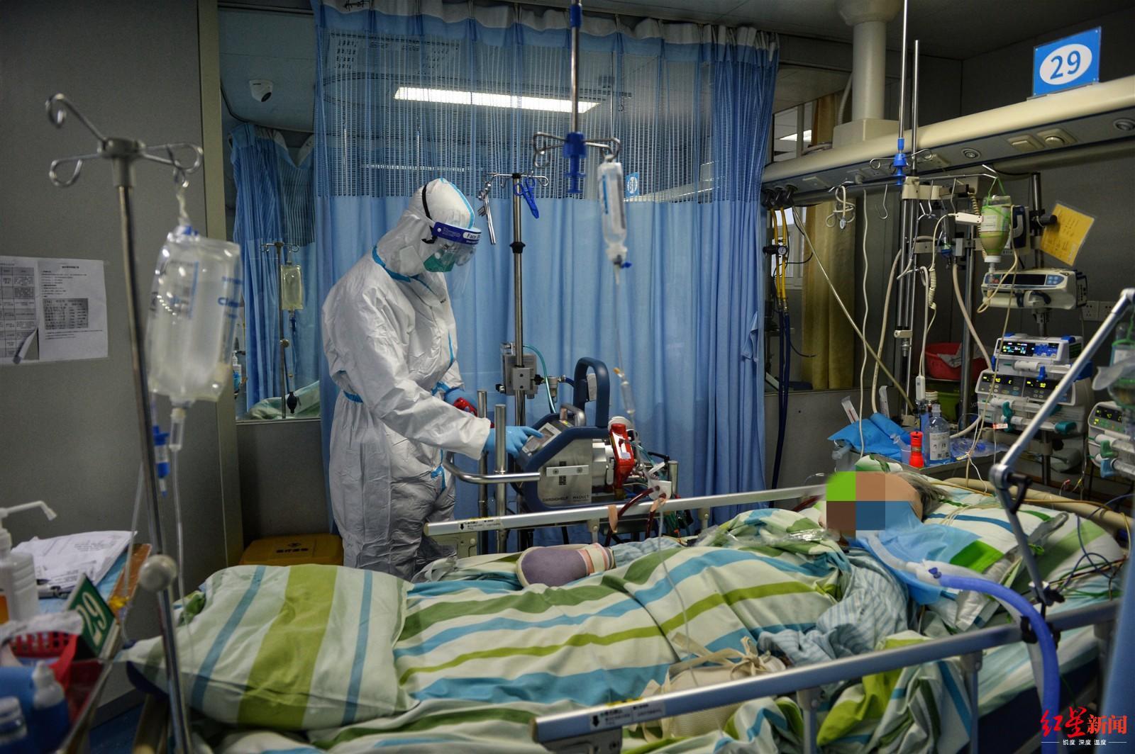 现场直击！武汉大学中南医院重症隔离病房采用新技术抢救