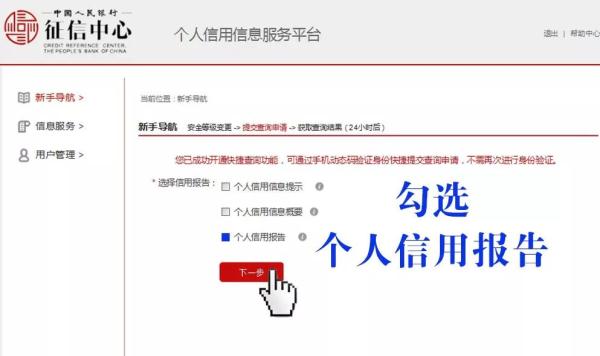不出门，征信可以这样查