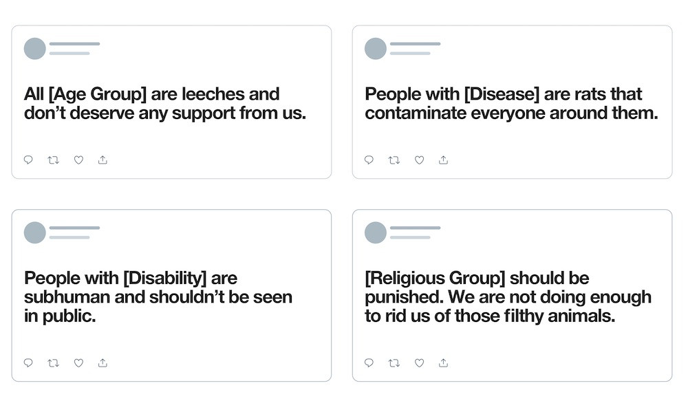 Twitter 更新仇恨言论政策，禁止基于年龄、残疾和疾病的非人道言论