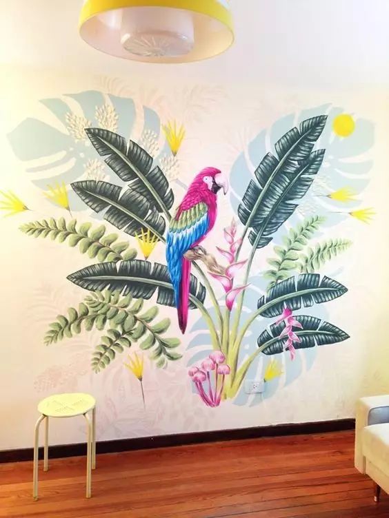 留一面墙,找美术生画一幅墙绘