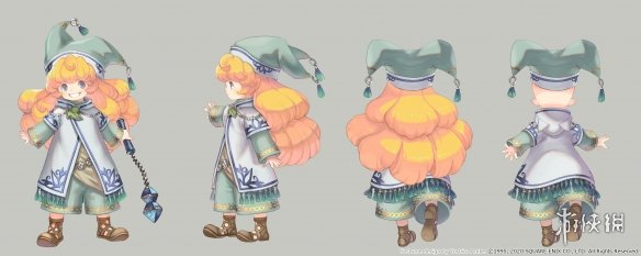 《圣剑传说3：重制版》海量角色服装设定图大公