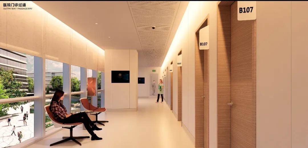 广州富力医院.ucla health附属医院全面封顶