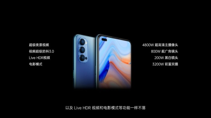 OPPO Reno 4/4 Pro发布：全系65W闪充 2999/3799元起售