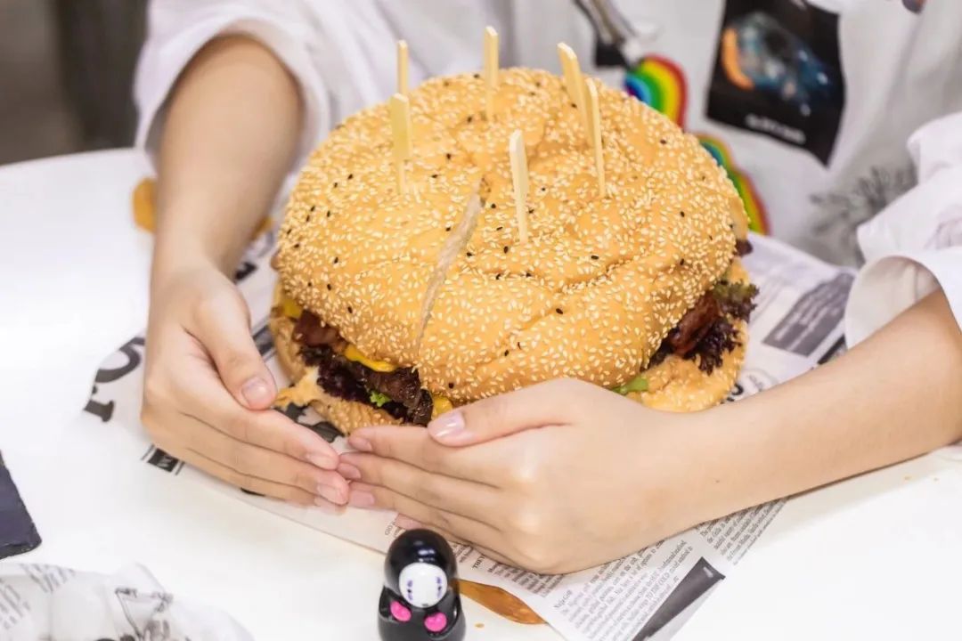 " Guangzhou hamburger map " came! Adipose + carbolic water, delicious fat into ghost