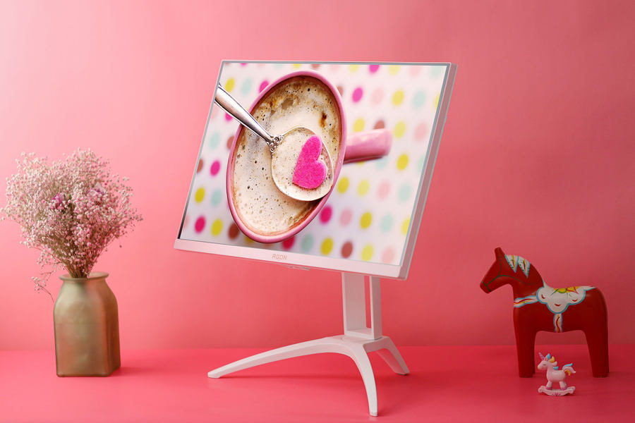 力助女性玩家显身手！爱攻AG273FXR幻影粉电竞显示器评测