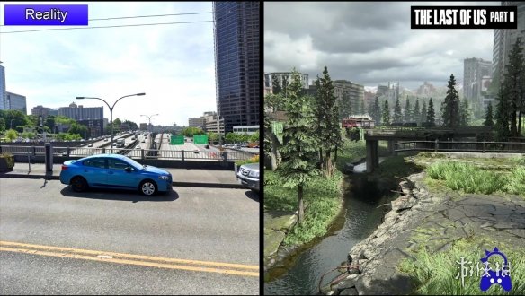 《美国末日2》高度还原西雅图 游戏vs现实场景对比