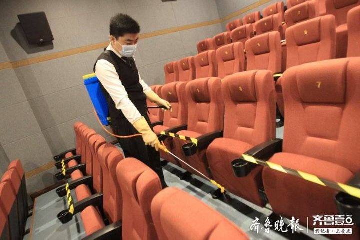 直击济南电影院复工