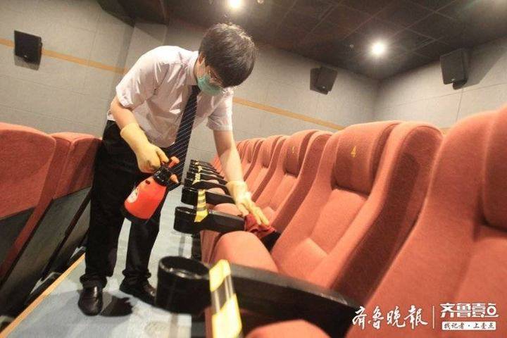 直击济南电影院复工