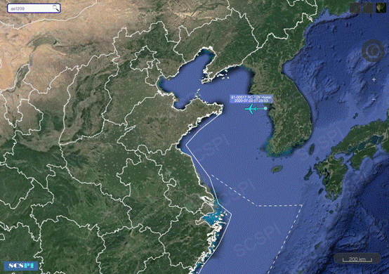 美军又派两架军机来中国近海侦察 同时现身南海和黄海