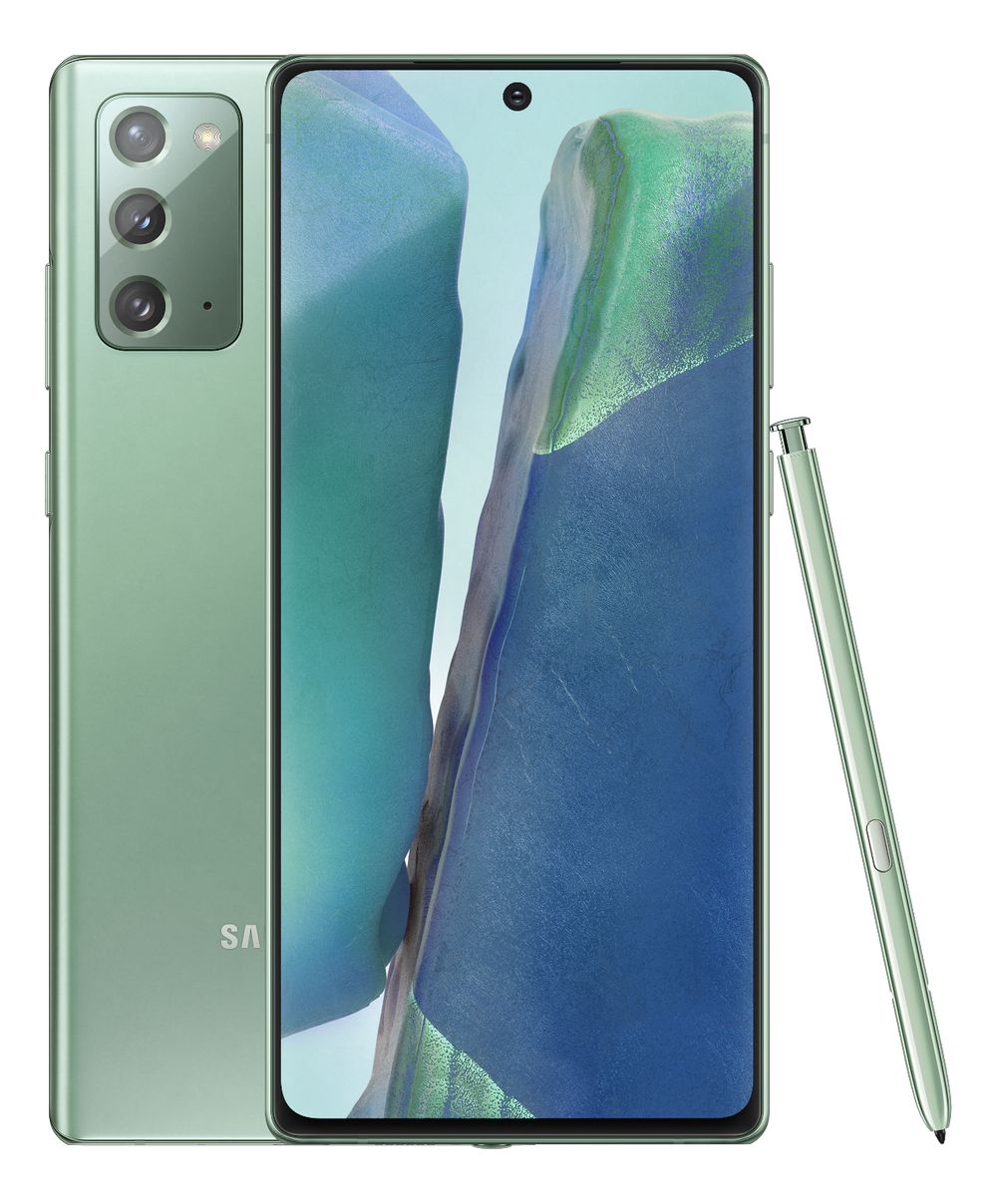 三星Galaxy Note 20系列产品高清图片再曝出：新颜色现身
