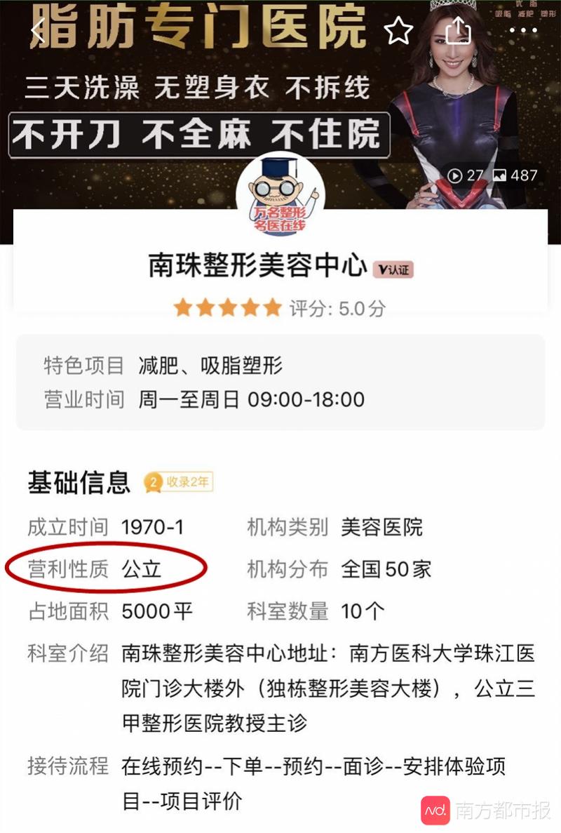 医美整容乱象调查：广告里的“公立整形医院”，竟是失信民营机构