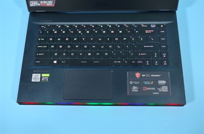 灯效太夸张了！微星强袭2 GE66笔记本评测：顶级配置性能轻松释放