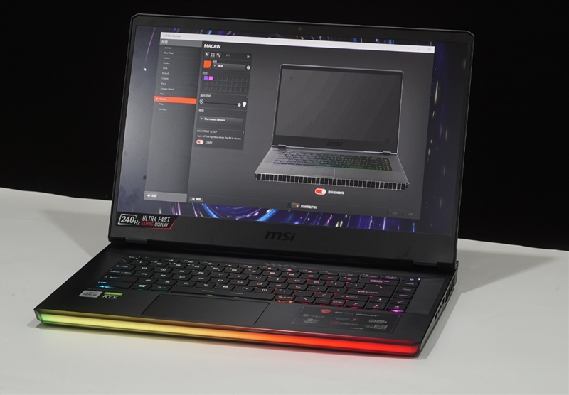 灯效太夸张了！微星强袭2 GE66笔记本评测：顶级配置性能轻松释放