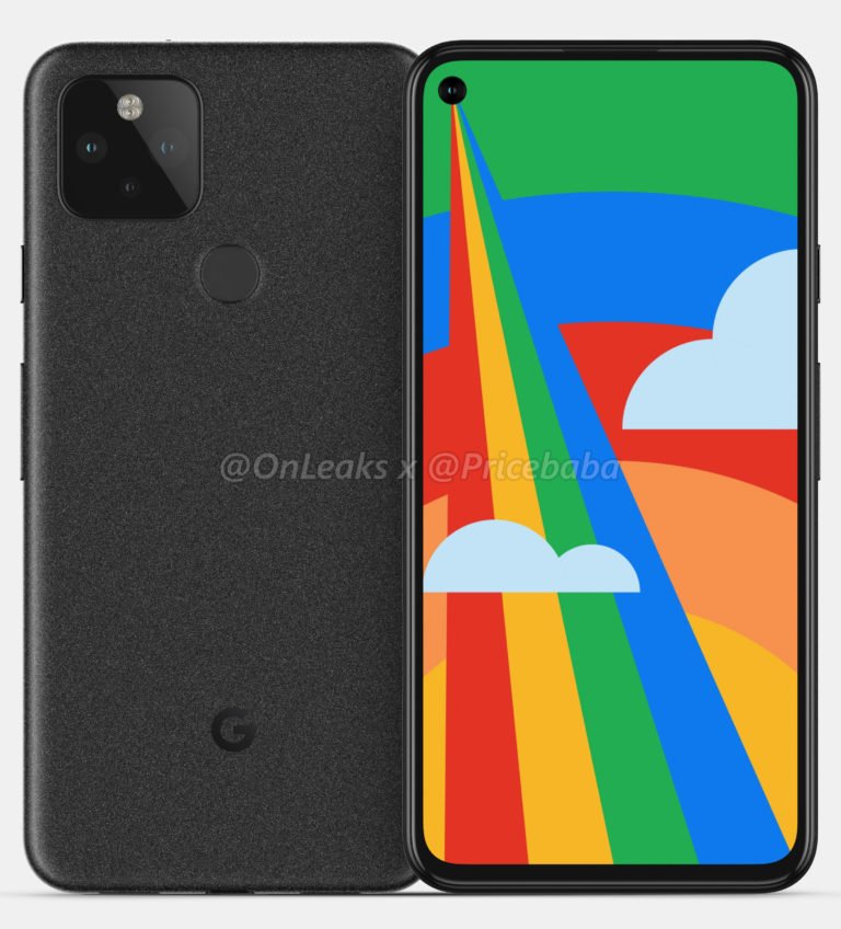 Google Pixel 5宣图曝出：后置摄像头指纹识别 骁龙处理器765G