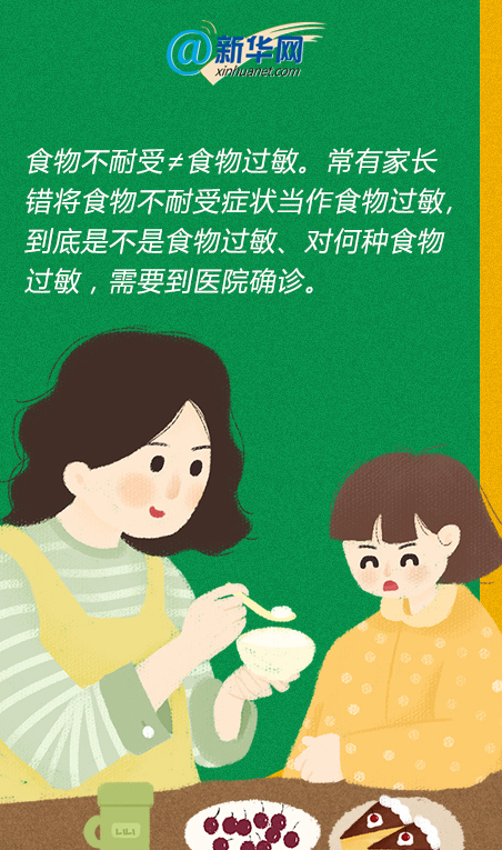 孩子食物过敏怎么办？家长这些“应知应会”